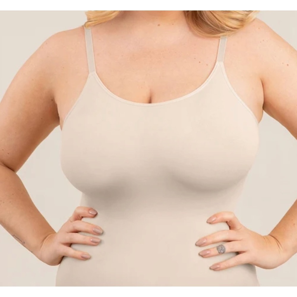 Shapermint Essentials All Day Every Day Scoop Neck Tank Cami Shapewear Medium
